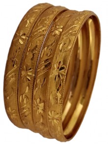 Gold Plated Bangles